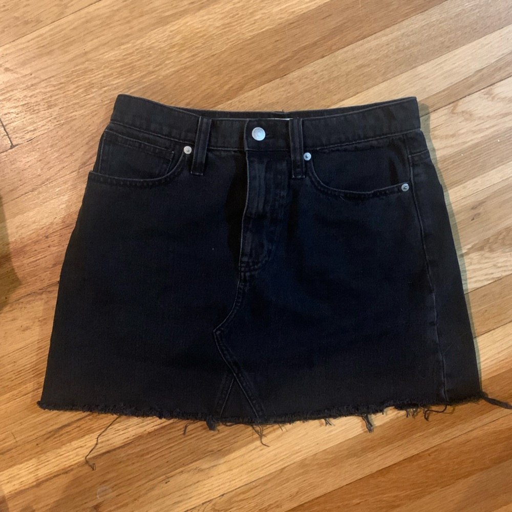 Madewell denim skirt